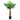 Artificial Palm Tree Fake Tropical Potted Plant