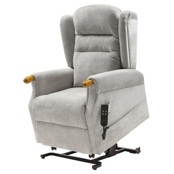 Riser & Recliner Electric Lift Chair - Berkeley Ascot Shark/Oak