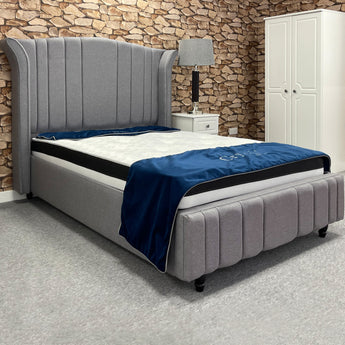 Zoya Bed Set - Sira Silver - Double