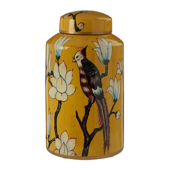 Tropical Ochre Small Ceramic Jar